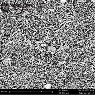 Cerium zirkoniumoksid malte nanofibre
